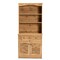 Baxton Studio Agni Modern and Contemporary Oak Brown Finished Wood Buffet and Hutch Kitchen Cabinet 189-11985-ZORO - alternate 6